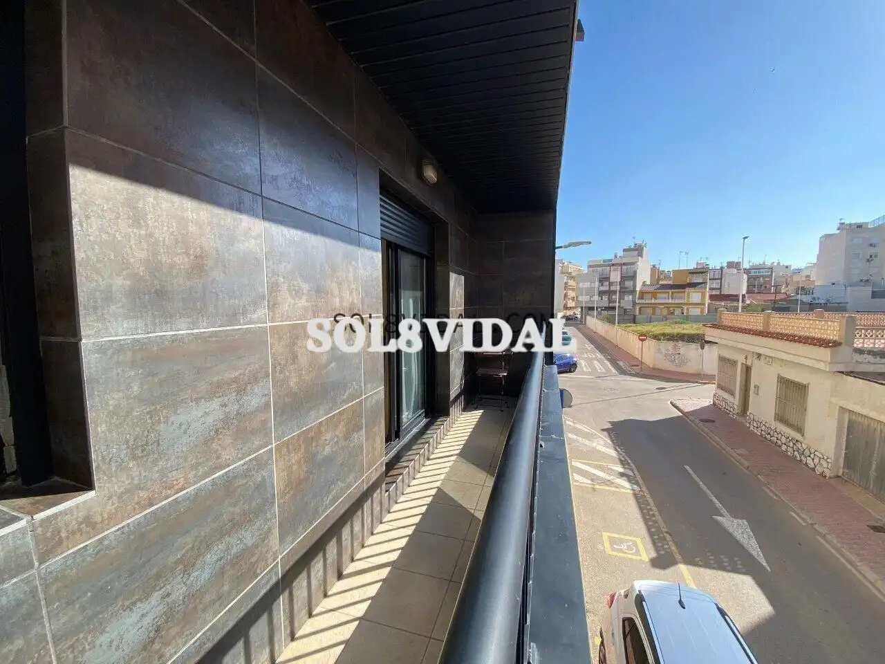 Balcony of Flat for sale in Torrevieja  with Air Conditioner, Private garden and Furnished