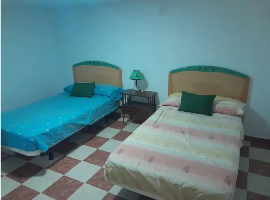 Bedroom of Detached homes for sale in Pozuelo de Calatrava  with Air Conditioner and Swimming Pool