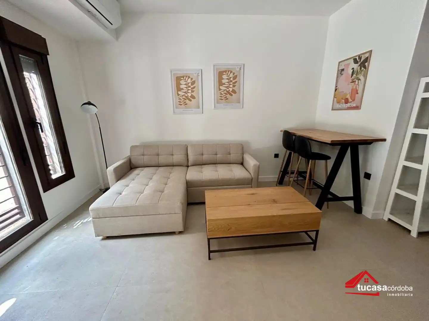 Sala de estar de Loft de alquiler en Córdoba con Aire acondicionado, Calefacción y Amueblado