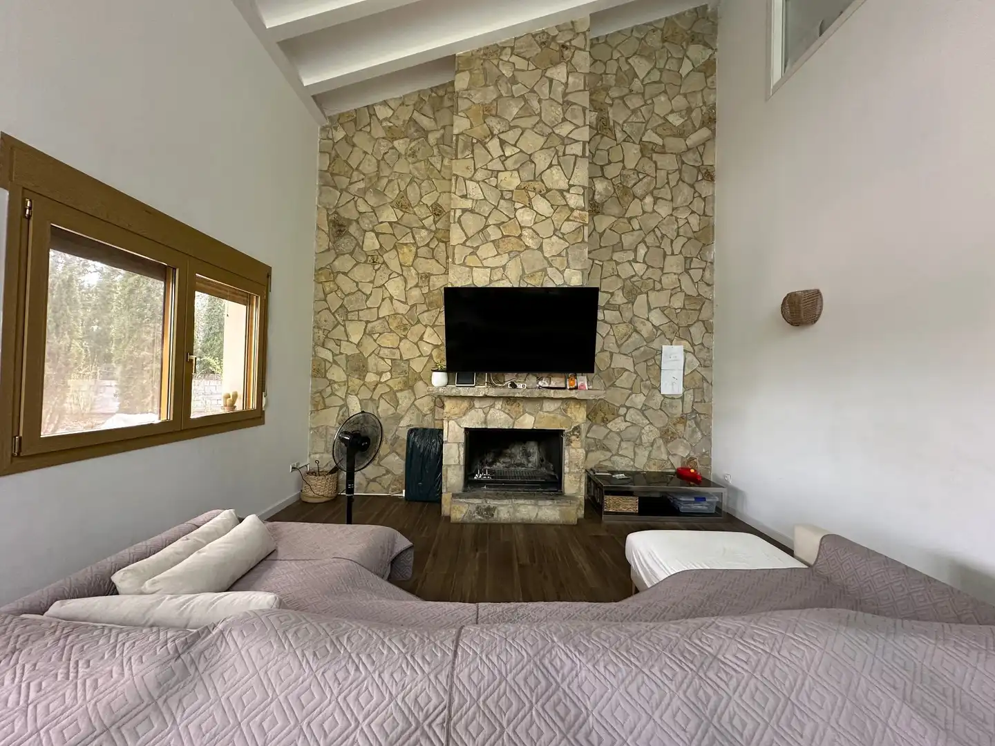 Sala de estar de Casa o chalet en venta en Ontinyent con Calefacción, Jardín privado y Piscina