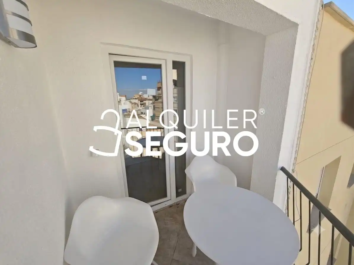 Balcony of Flat for rent in  Palma de Mallorca  with Furnished