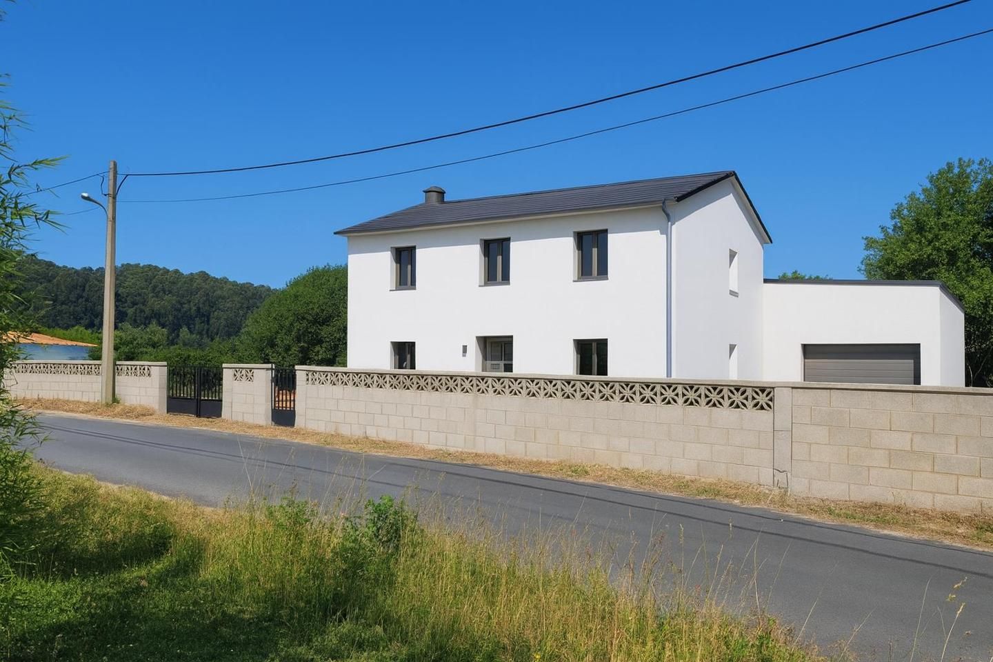 Exterior view of House or chalet for sale in Oleiros  with Private garden and Terrace