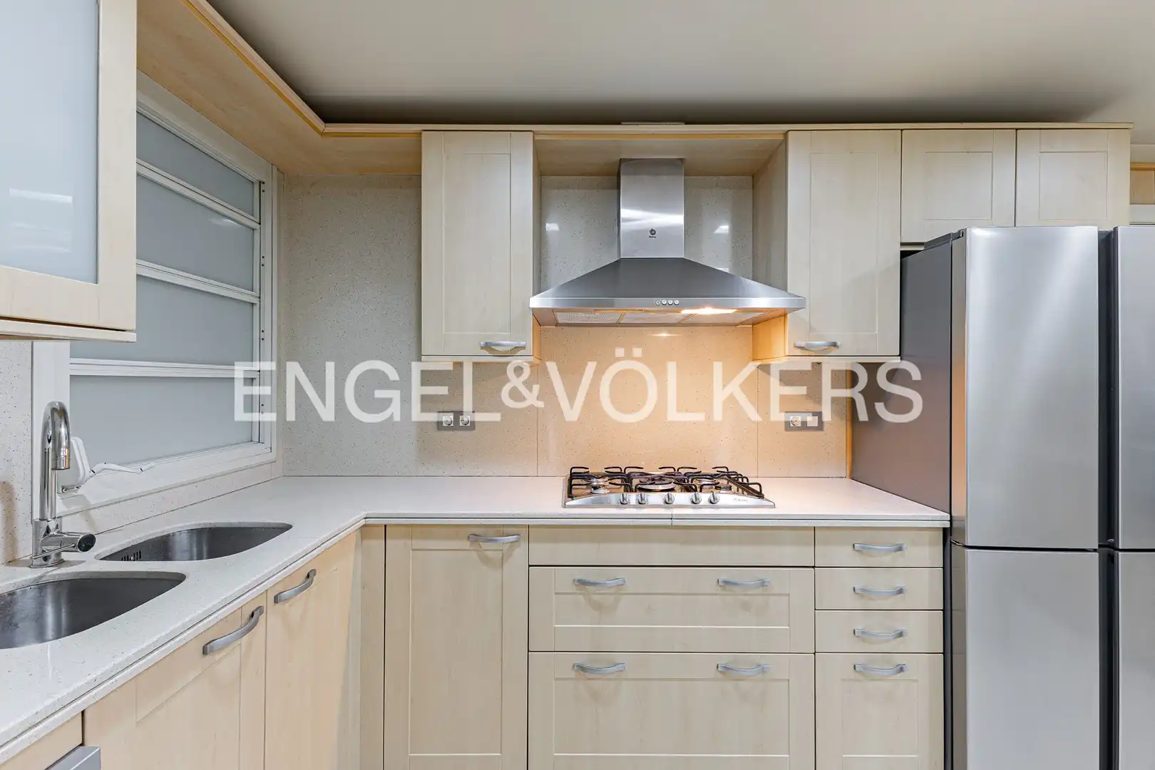 Kitchen of Flat for sale in Barcelona  with Air Conditioner, Heating and Private garden