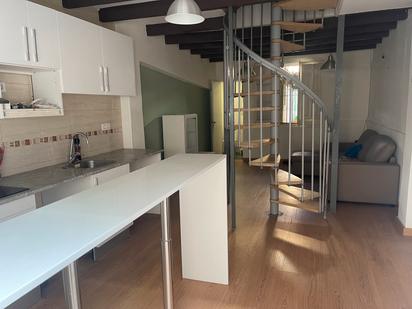 Kitchen of Single-family semi-detached for sale in  Barcelona Capital