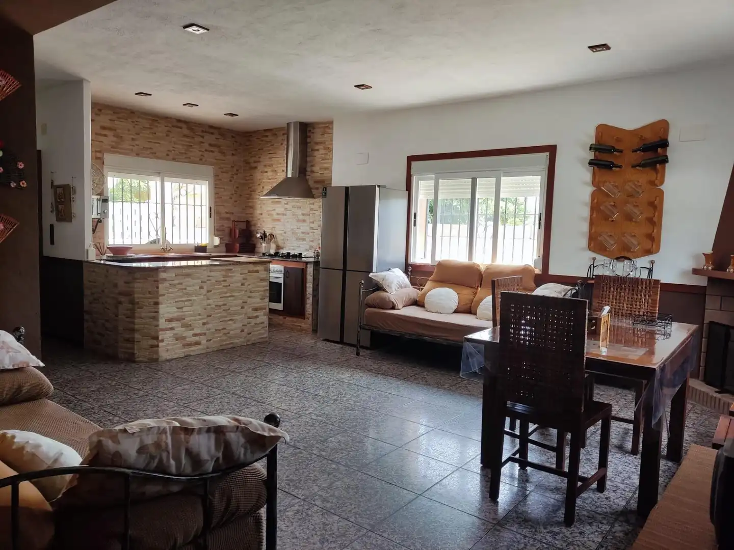 Cuina de Casa o xalet en venda en Cullera amb Aire condicionat, Jardí privat i Terrassa