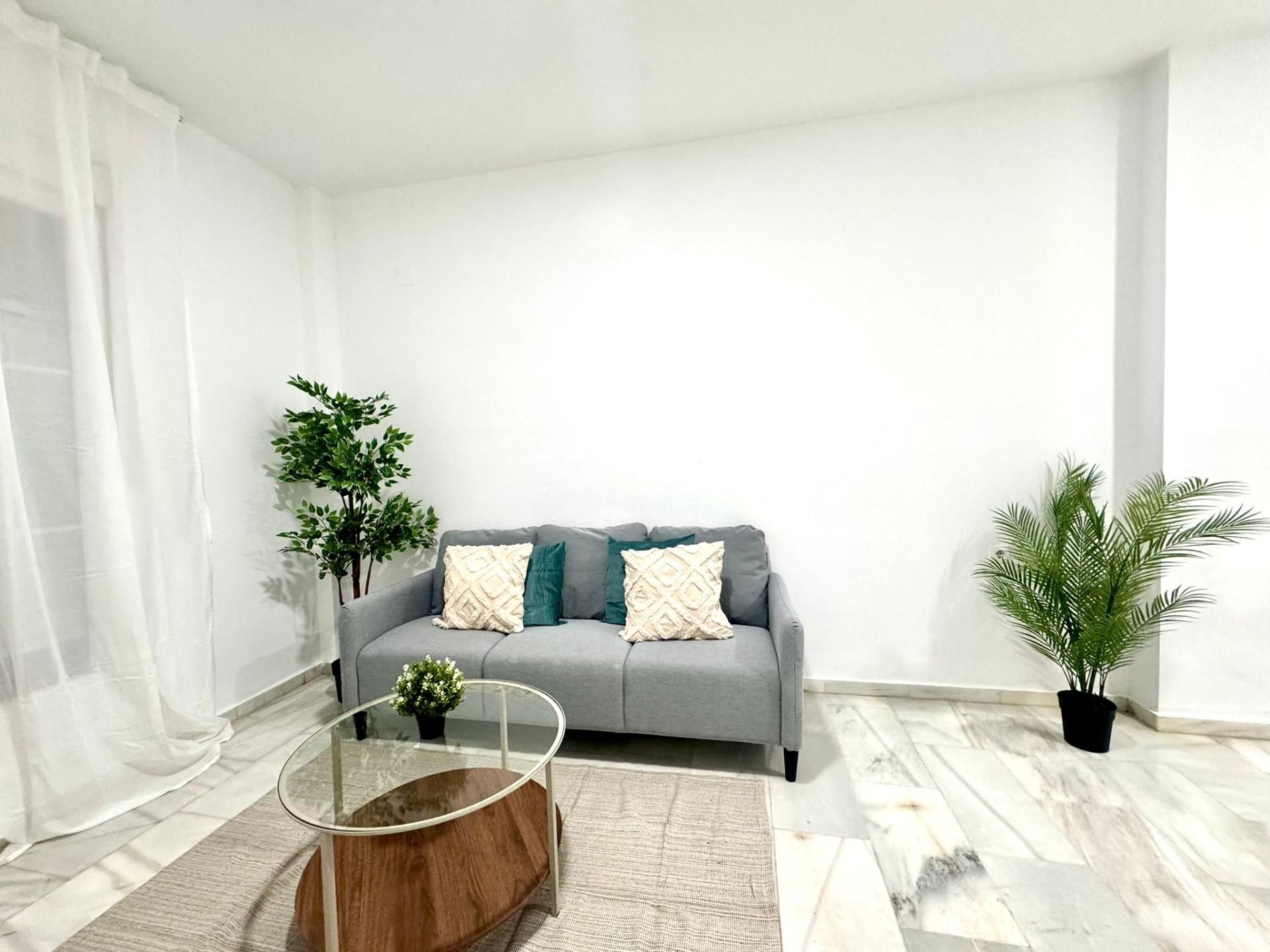 Living room of Flat for sale in Málaga Capital  with Terrace