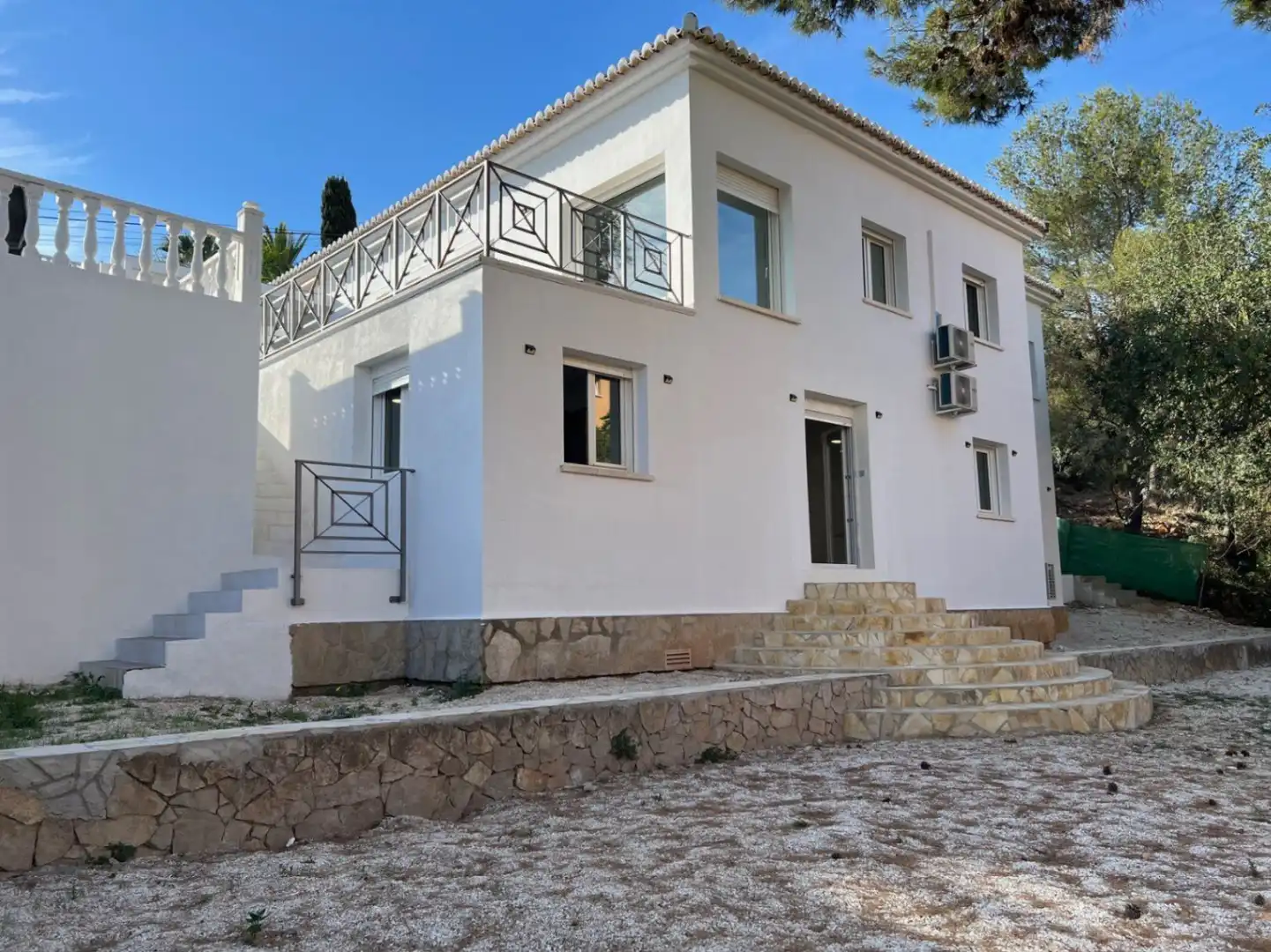 Vista exterior de Casa o chalet en venta en Dénia con Aire acondicionado, Calefacción y Jardín privado