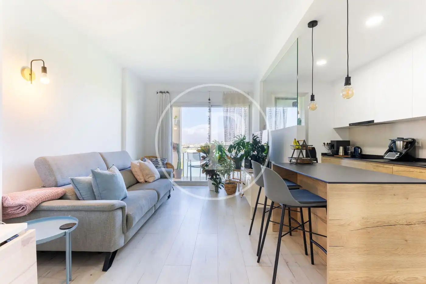 Living room of Flat for sale in  Palma de Mallorca  with Air Conditioner, Heating and Terrace