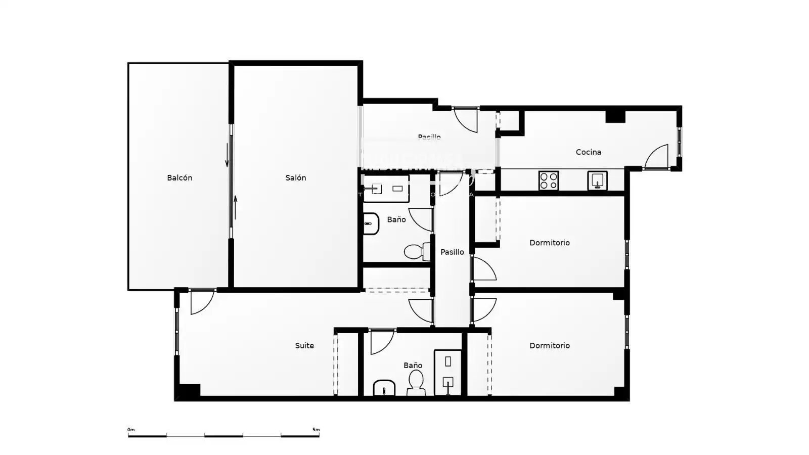 Flat for sale in Gandia  with Air Conditioner, Heating and Parquet flooring