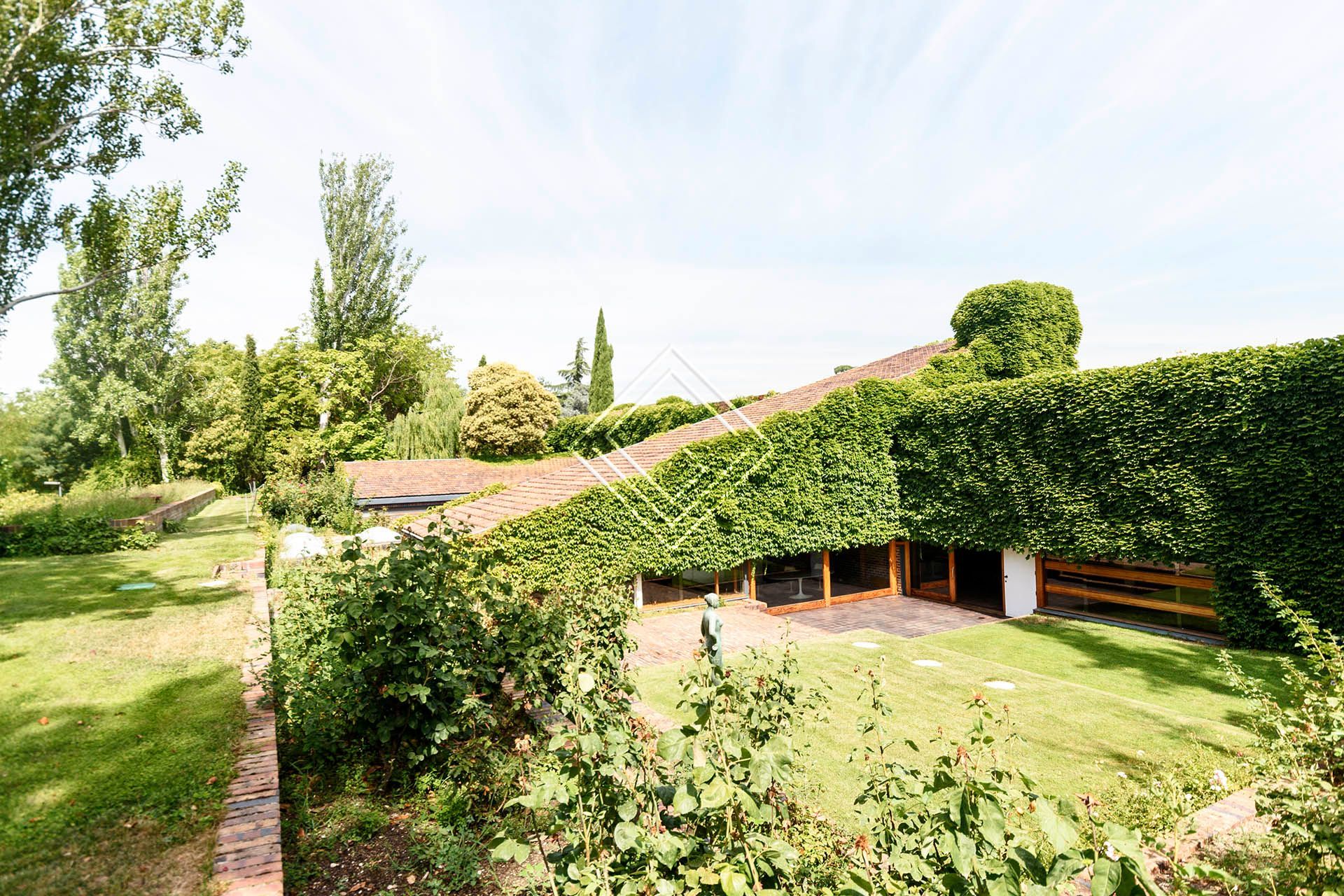 Garden of House or chalet for sale in  Madrid Capital  with Private garden, Terrace and Storage room