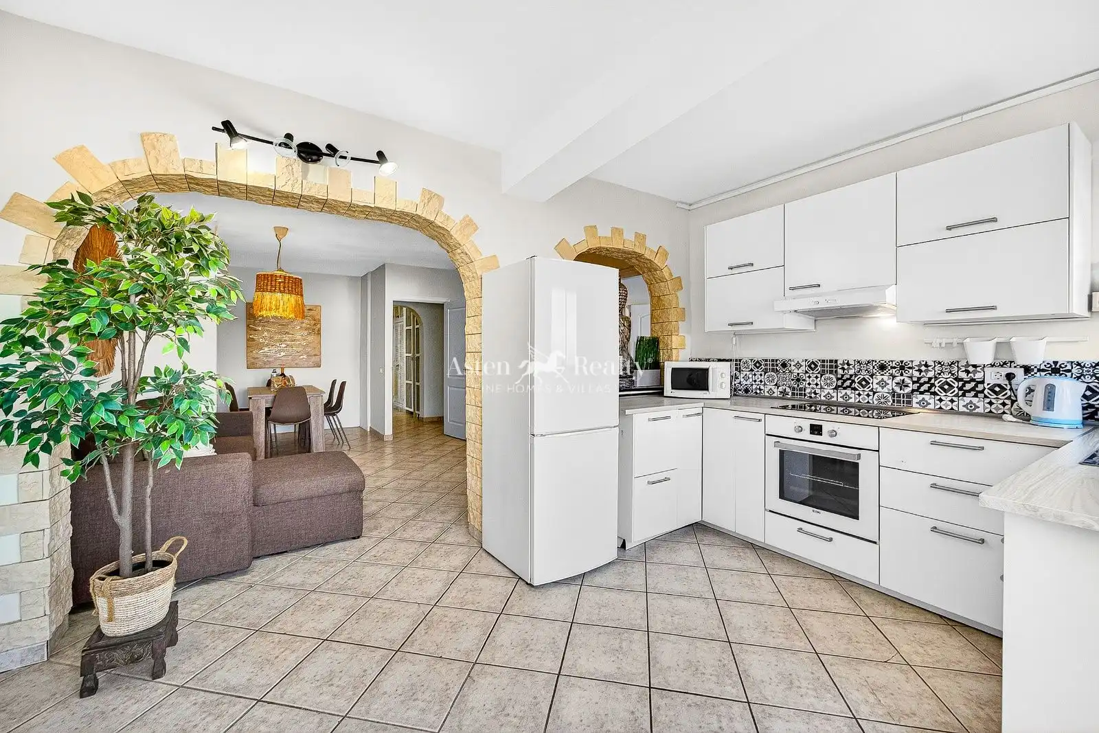 Cocina de Apartamento en venta en Adeje con Terraza, Piscina y Amueblado