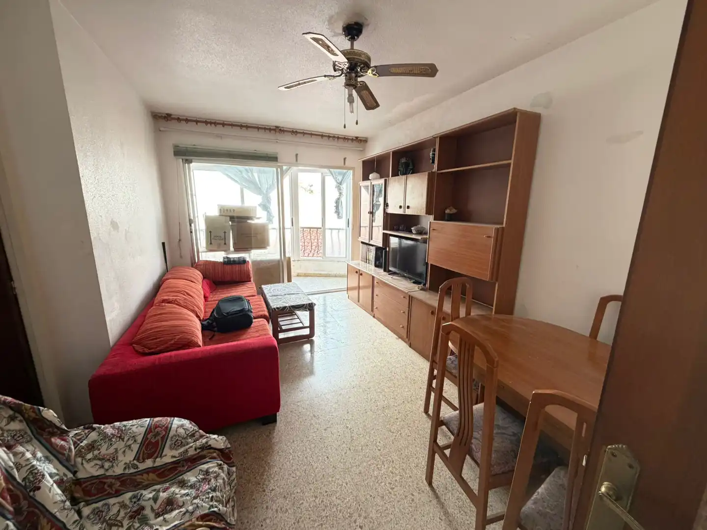 Sala de estar de Piso en venta en Pilar de la Horadada con Amueblado, Horno y Balcón