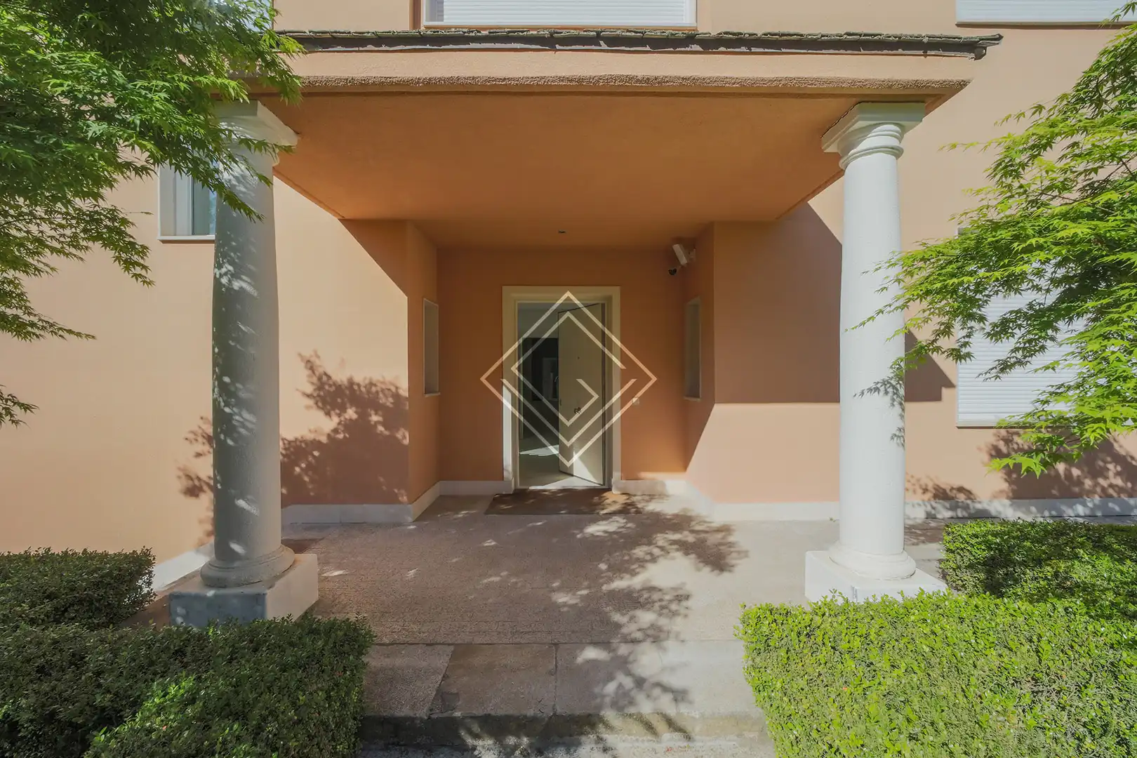 Garden of Houses for rent in Madrid  with Air Conditioner, Heating and Private garden