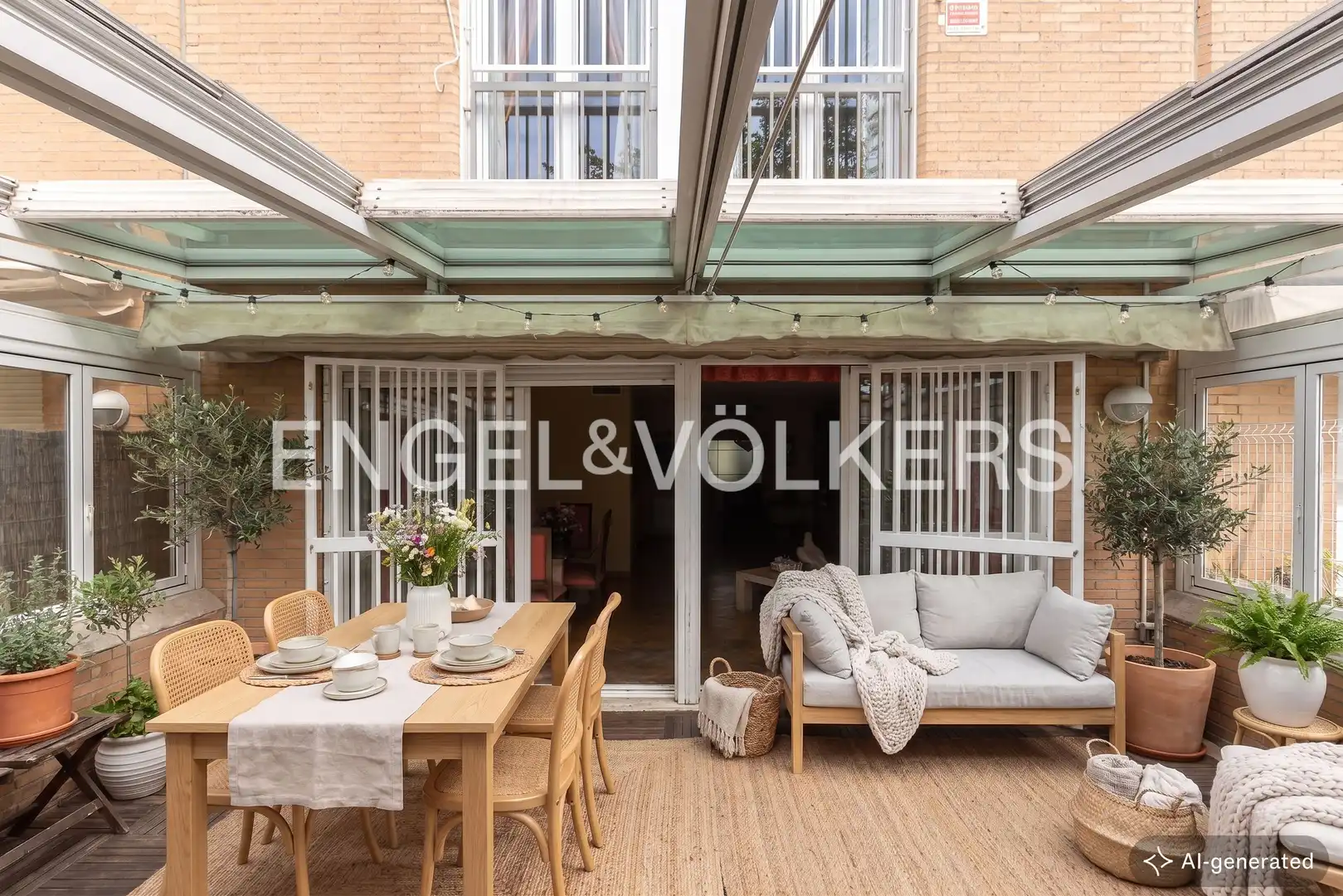 Terrace of Houses for sale in Madrid  with Air Conditioner, Heating and Private garden