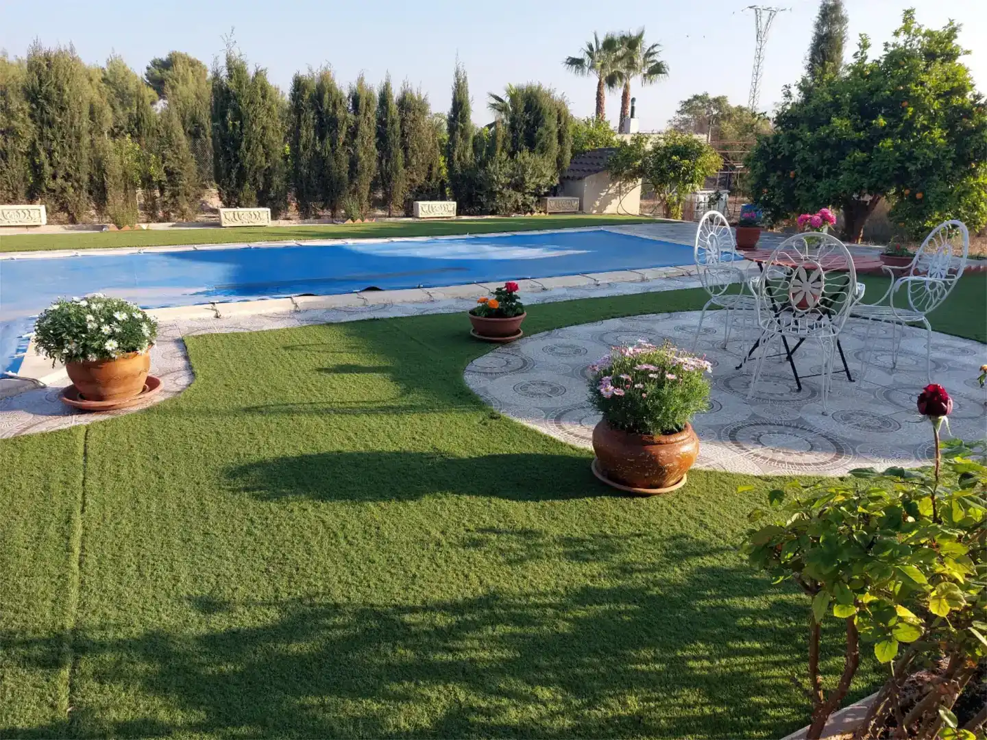 Piscina de Casa o xalet en venda en Totana amb Aire condicionat, Piscina i Balcó