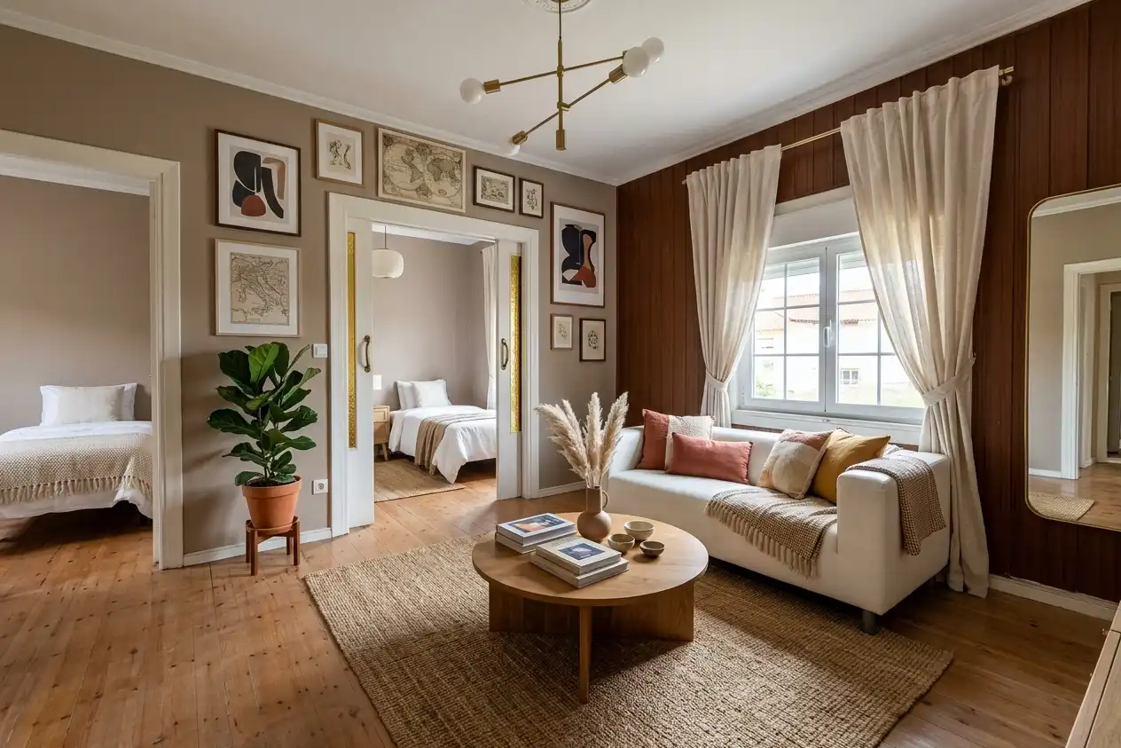 Sala de estar de Piso en venta en Meruelo con Terraza