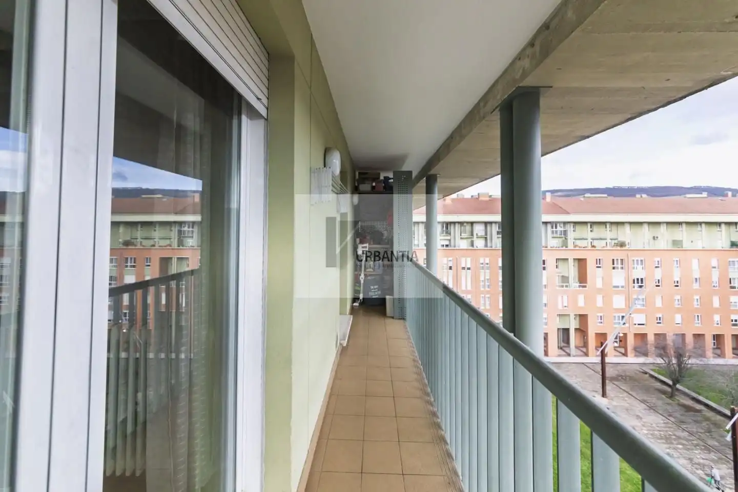 Balcony of Flat for sale in  Pamplona / Iruña  with Heating, Parquet flooring and Terrace