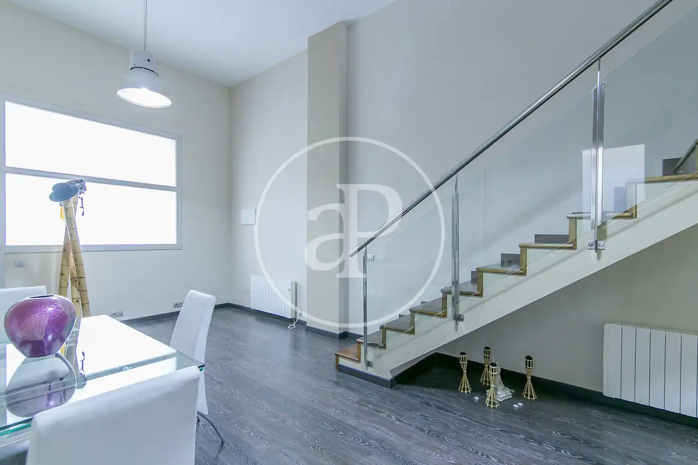 Sala de estar de Piso en venta en Sant Just Desvern con Aire acondicionado, Calefacción y Terraza