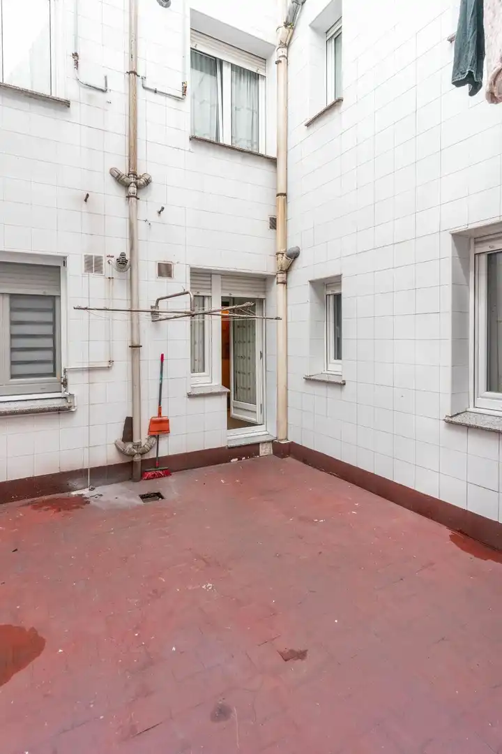 Vista exterior de Pis en venda en Gijón  amb Calefacció, Jardí privat i Terrassa