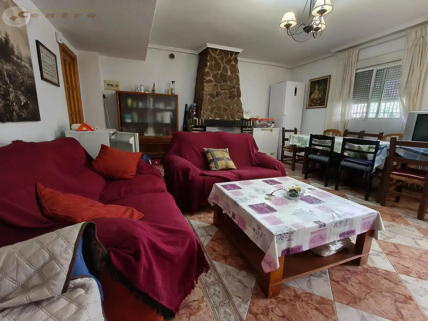 Living room of Houses for sale in Albacete  with Air Conditioner, Heating and Terrace