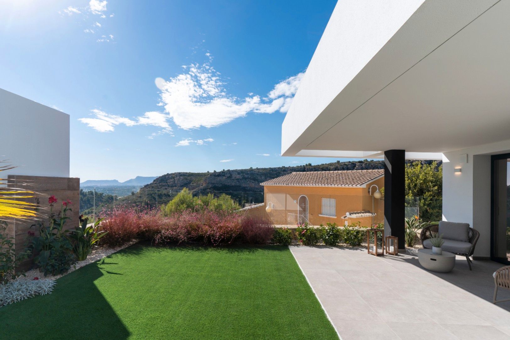 Terrace of Apartment for sale in Benitachell / El Poble Nou de Benitatxell  with Air Conditioner, Heating and Private garden