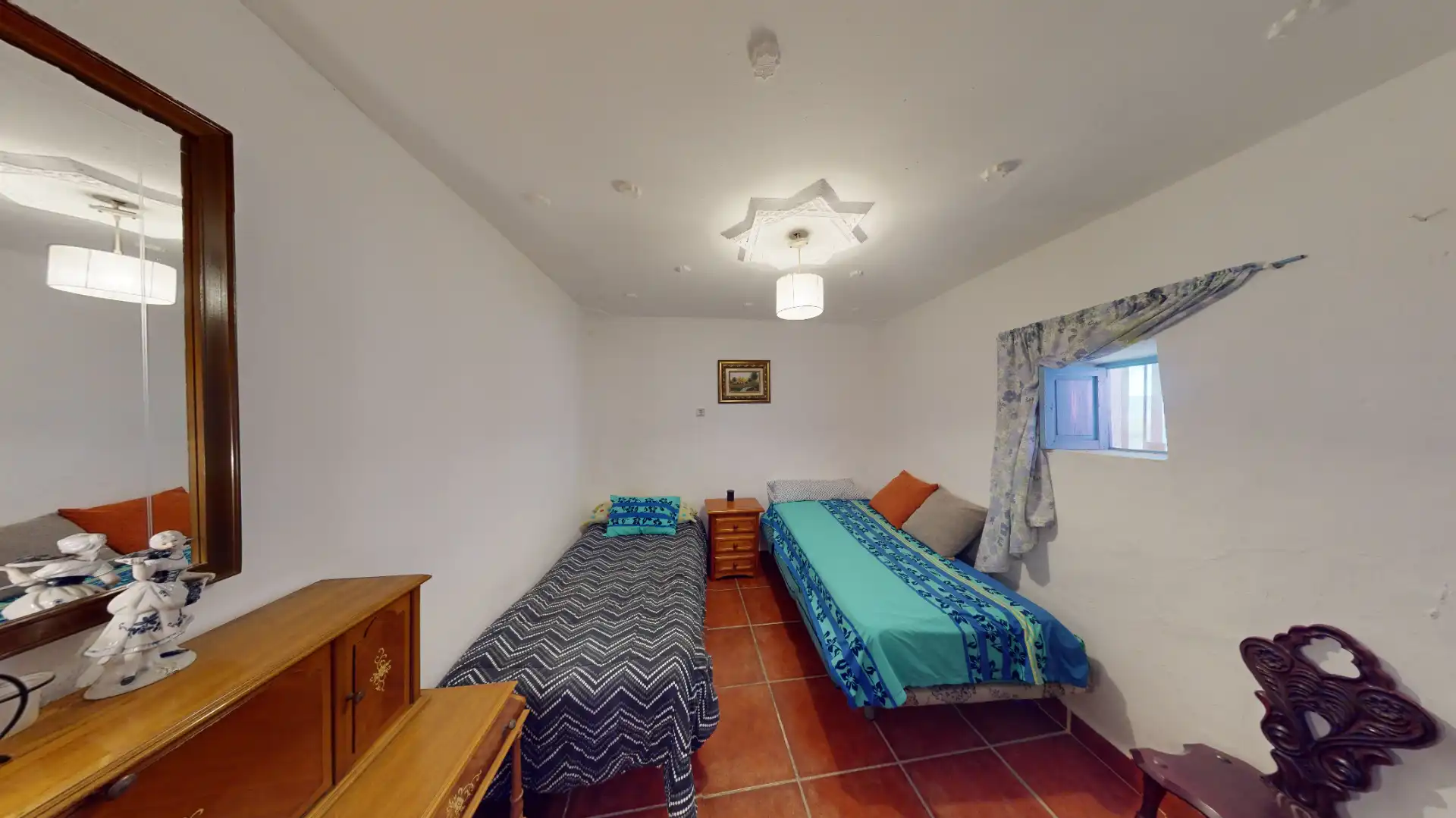 Dormitori de Finca rústica en venda en Fiñana amb Aire condicionat, Jardí privat i Terrassa