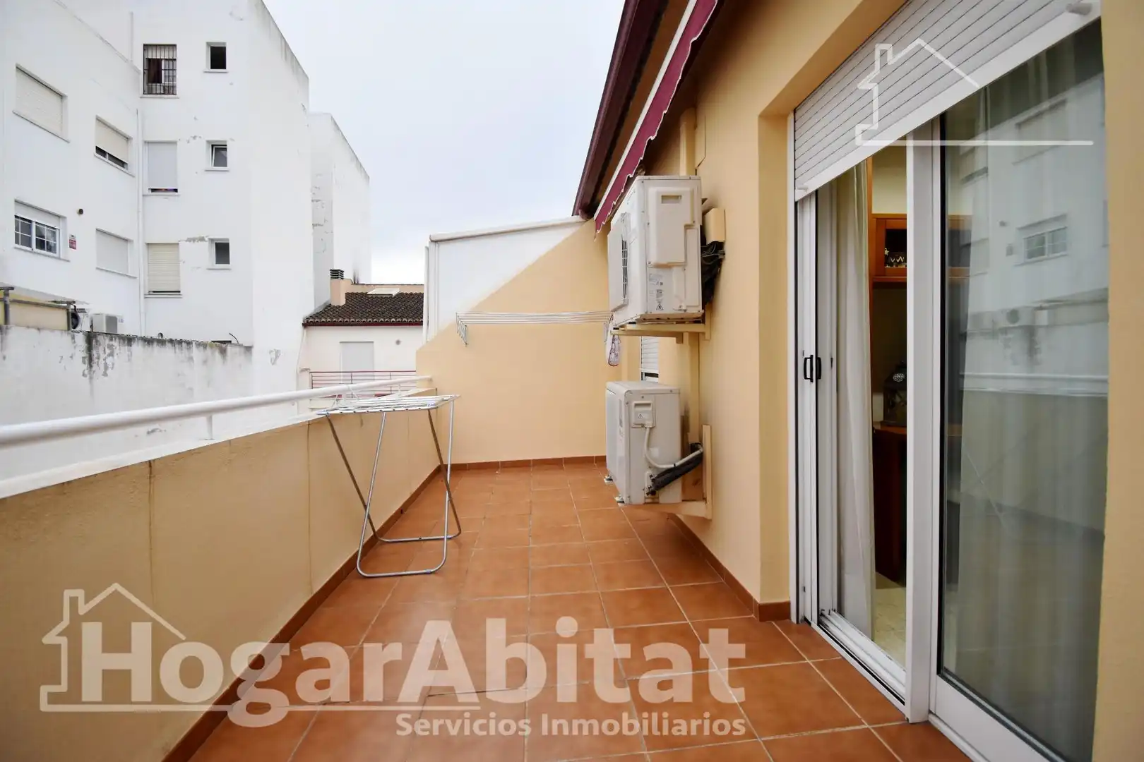 Vista exterior de Casa adosada en venta en El Real de Gandia con Aire acondicionado, Terraza y Trastero