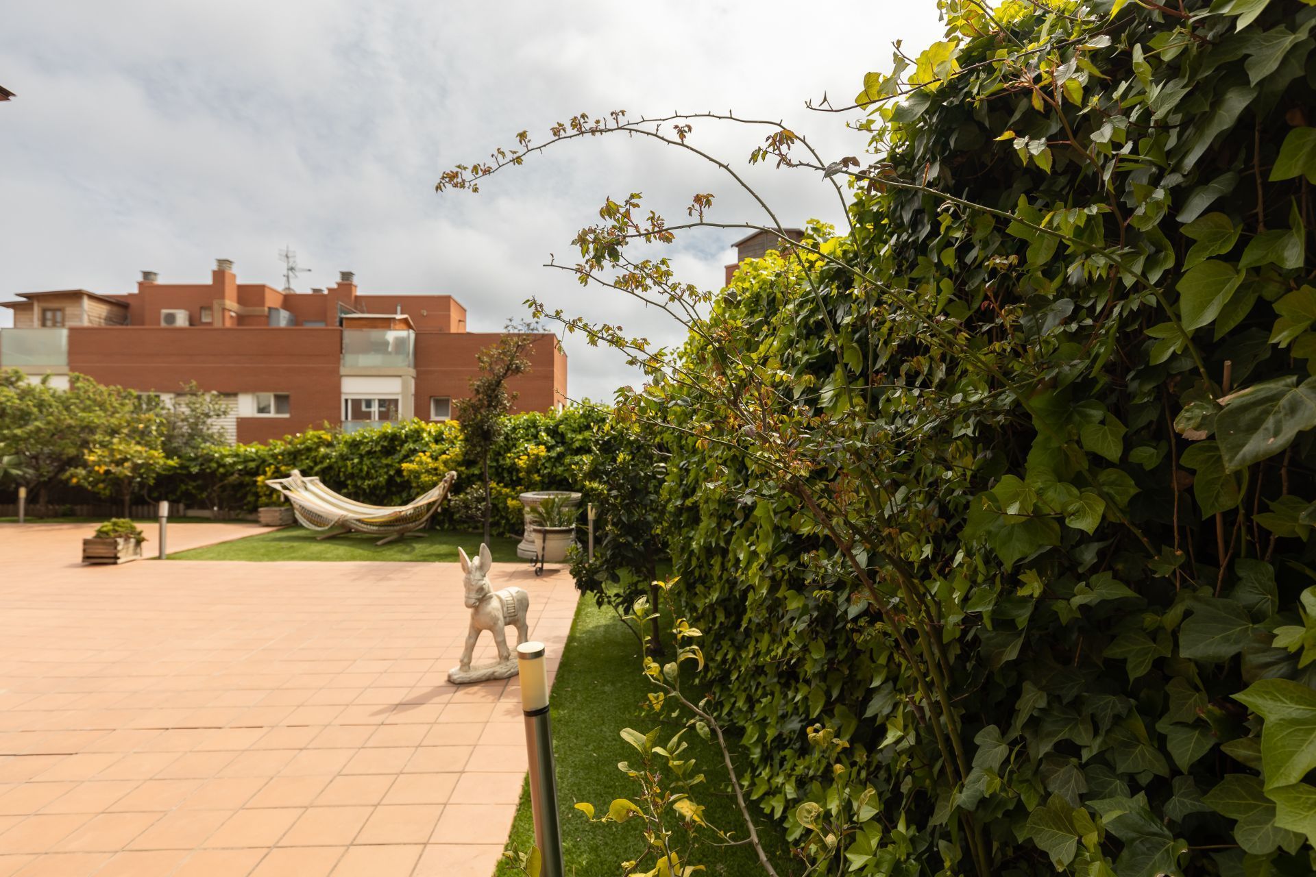 Garden of Flat for sale in Montgat  with Air Conditioner, Heating and Storage room