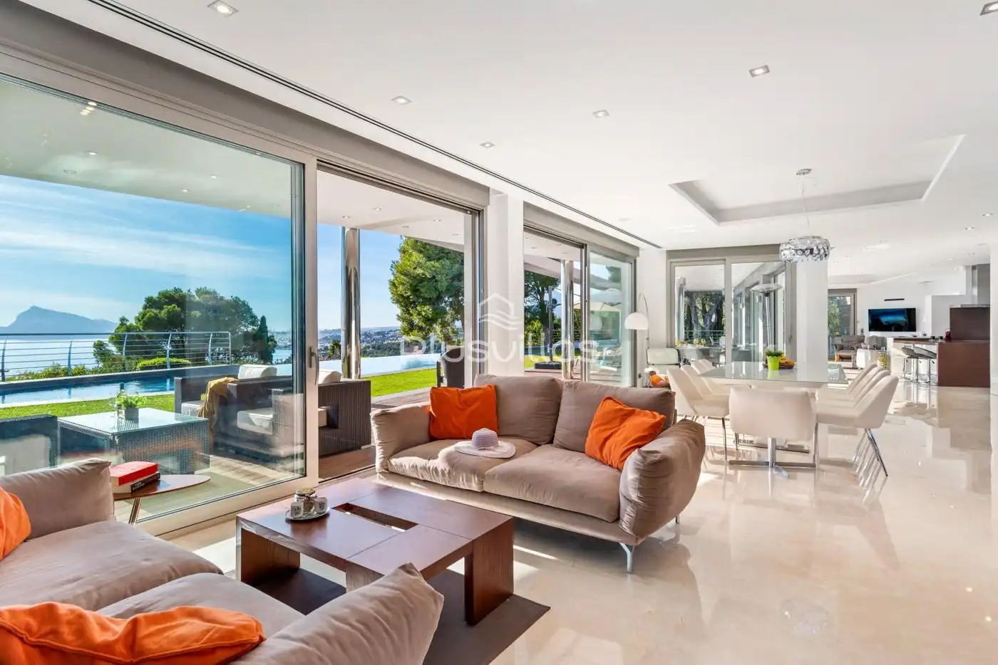 Sala de estar de Casa o chalet en venta en Altea