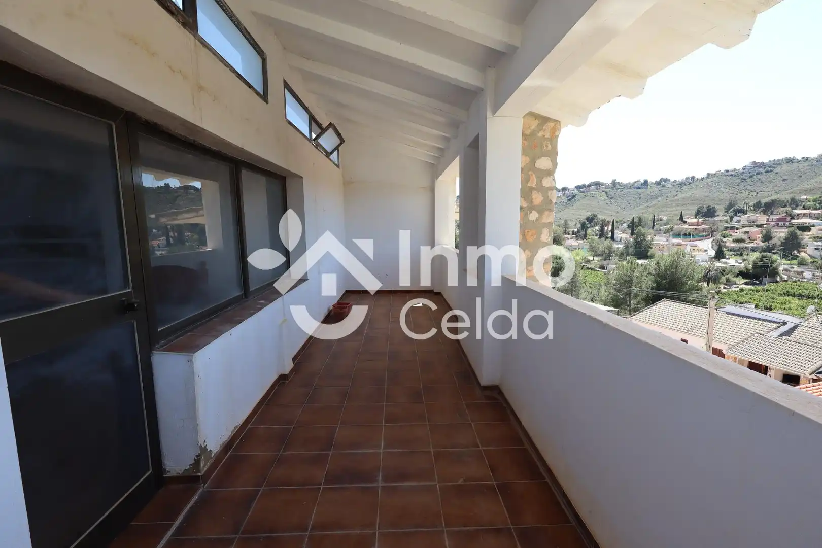 Terraza de Casa o chalet en venta en Chiva con Aire acondicionado, Calefacción y Jardín privado