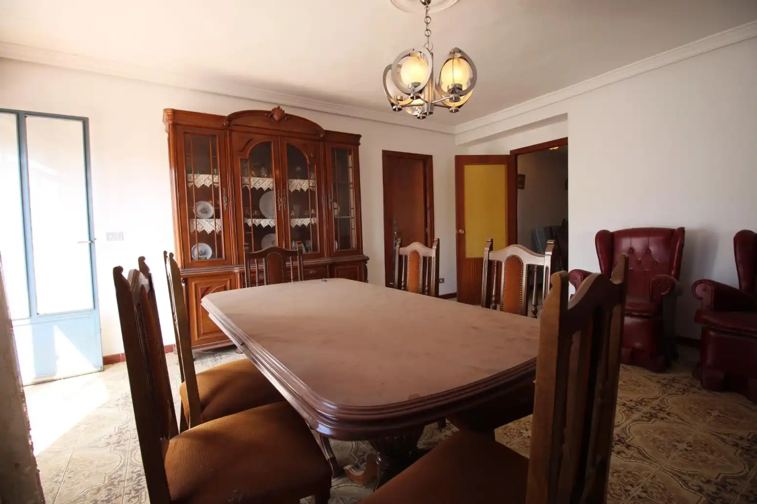 Dining room of Houses for sale in Torremayor  with Parquet flooring, Terrace and Storage room