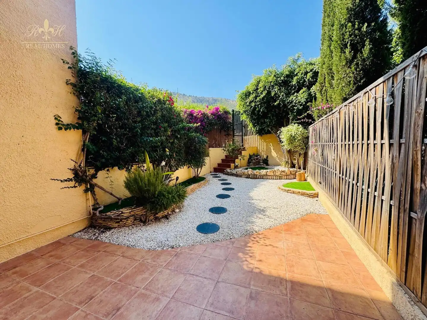 Jardín de Dúplex en venta en L'Alfàs del Pi con Aire acondicionado, Jardín privado y Piscina