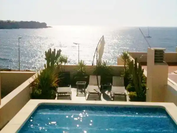 Swimming pool of Flat for rent in Eivissa