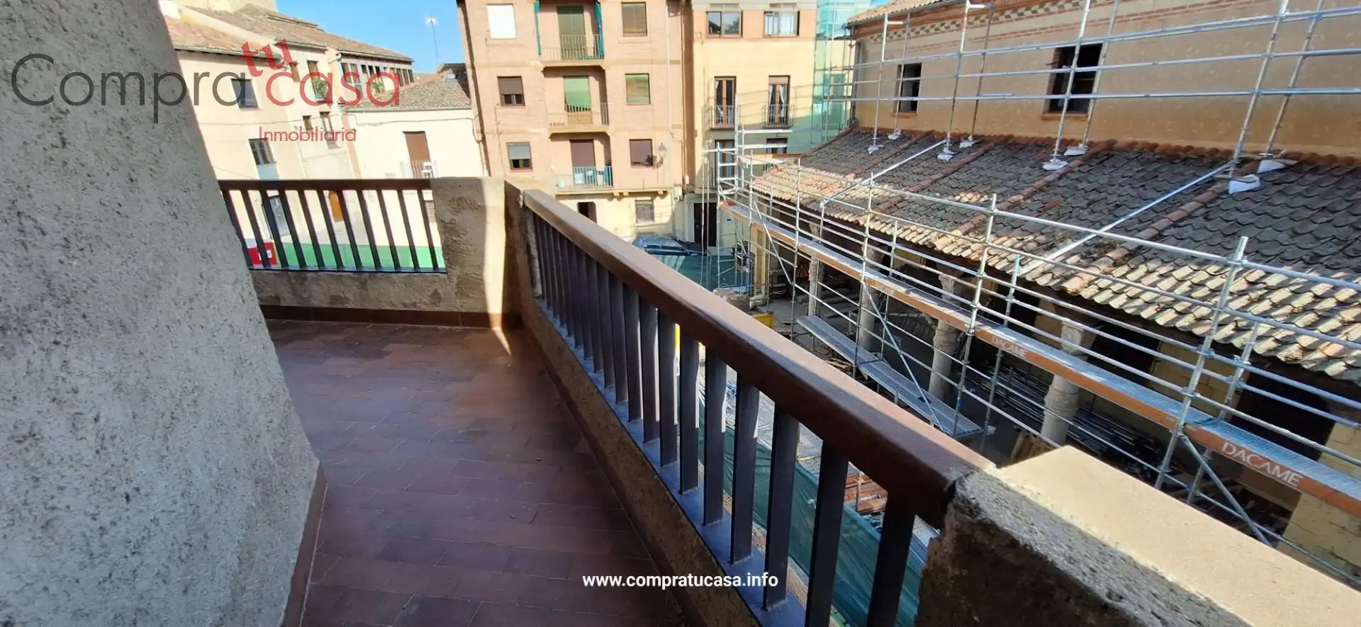 Terrassa de Pis de lloguer en Segovia amb Calefacció, Terrassa i Moblat