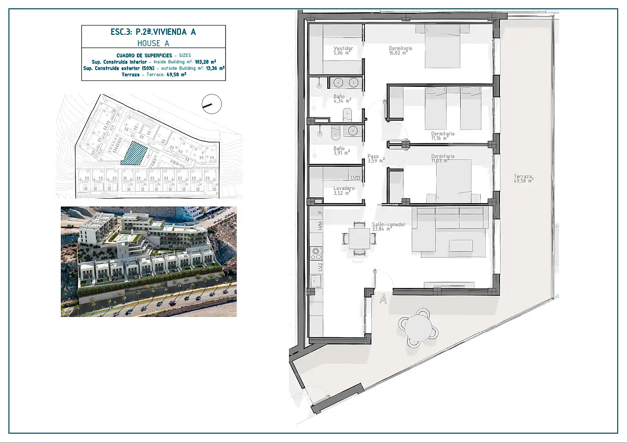 Apartament amb terrassa en venda a El Hornillo, imagen 11