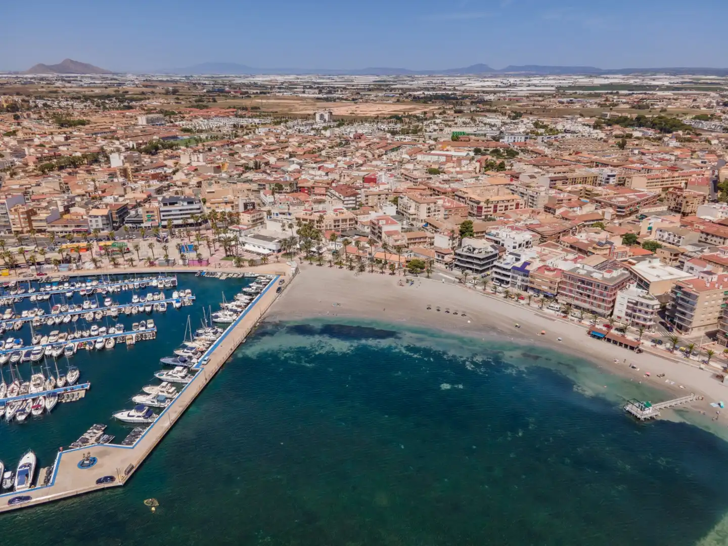 Vista exterior de Casa adosada en venta en San Pedro del Pinatar con Aire acondicionado, Calefacción y Terraza