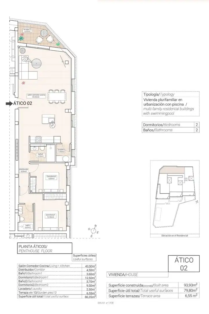 Apartamento en venta en Hondón de las Nieves / El Fondó de les Neus, imagen 9