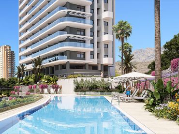 Penthouse mit Pool zum Verkauf in Via Parque