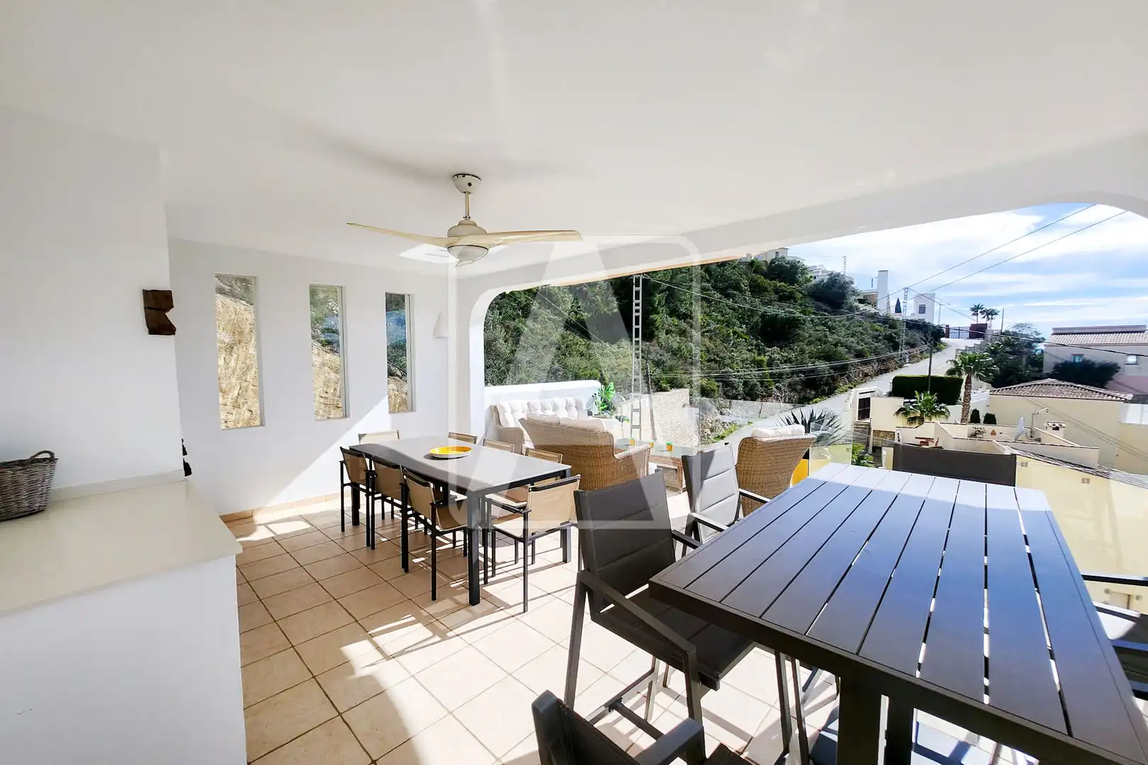 Terrace of Houses for sale in Moraira  with Air Conditioner, Heating and Private garden