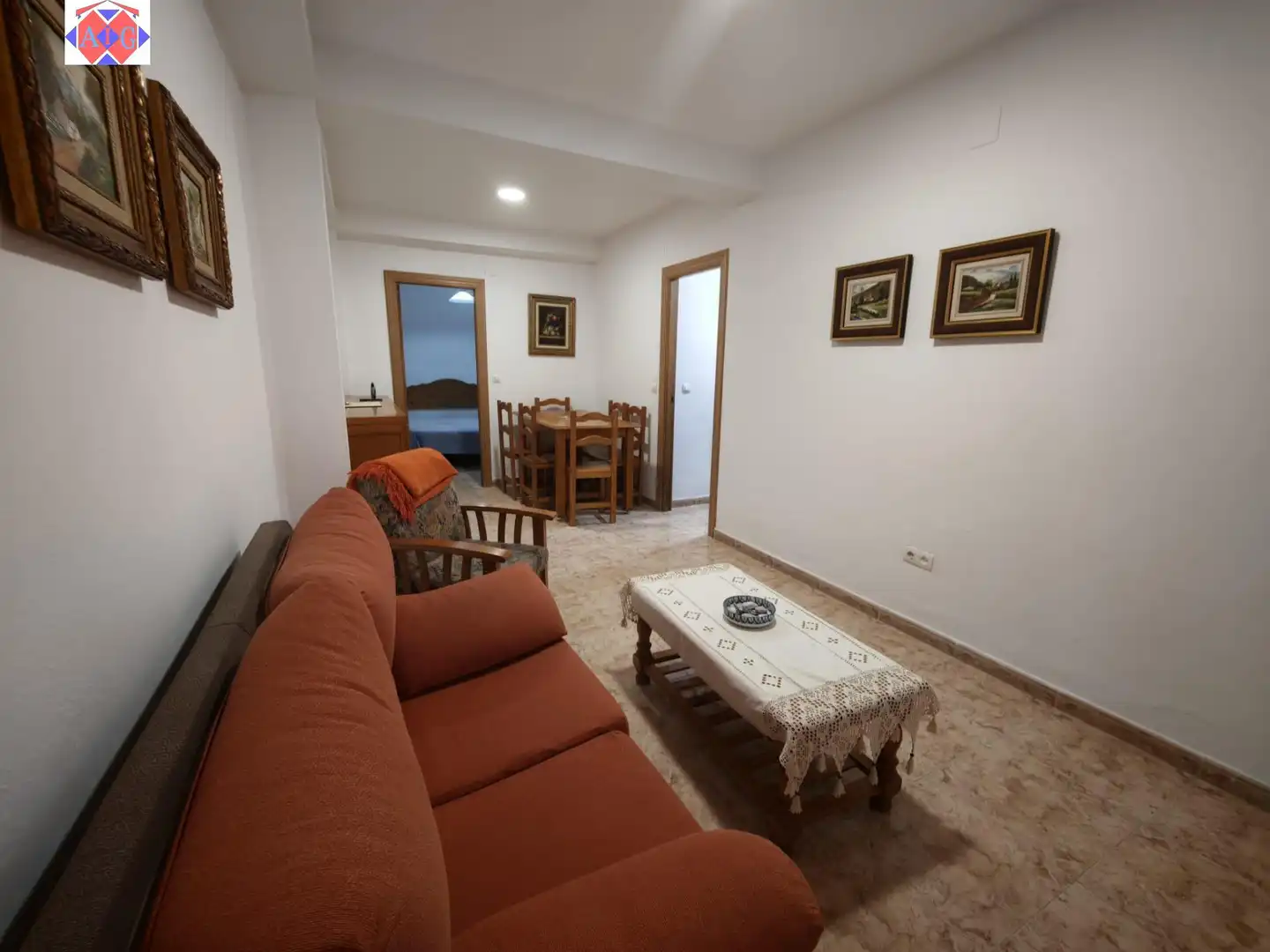 Living room of Flat for sale in Gualchos  with Furnished