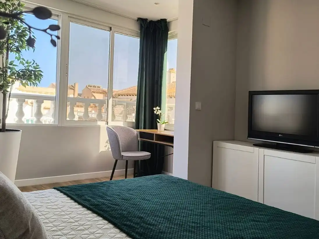 Schlafzimmer von Maisonette zum Verkauf in Orihuela mit Klimaanlage, Terrasse und Schwimmbad