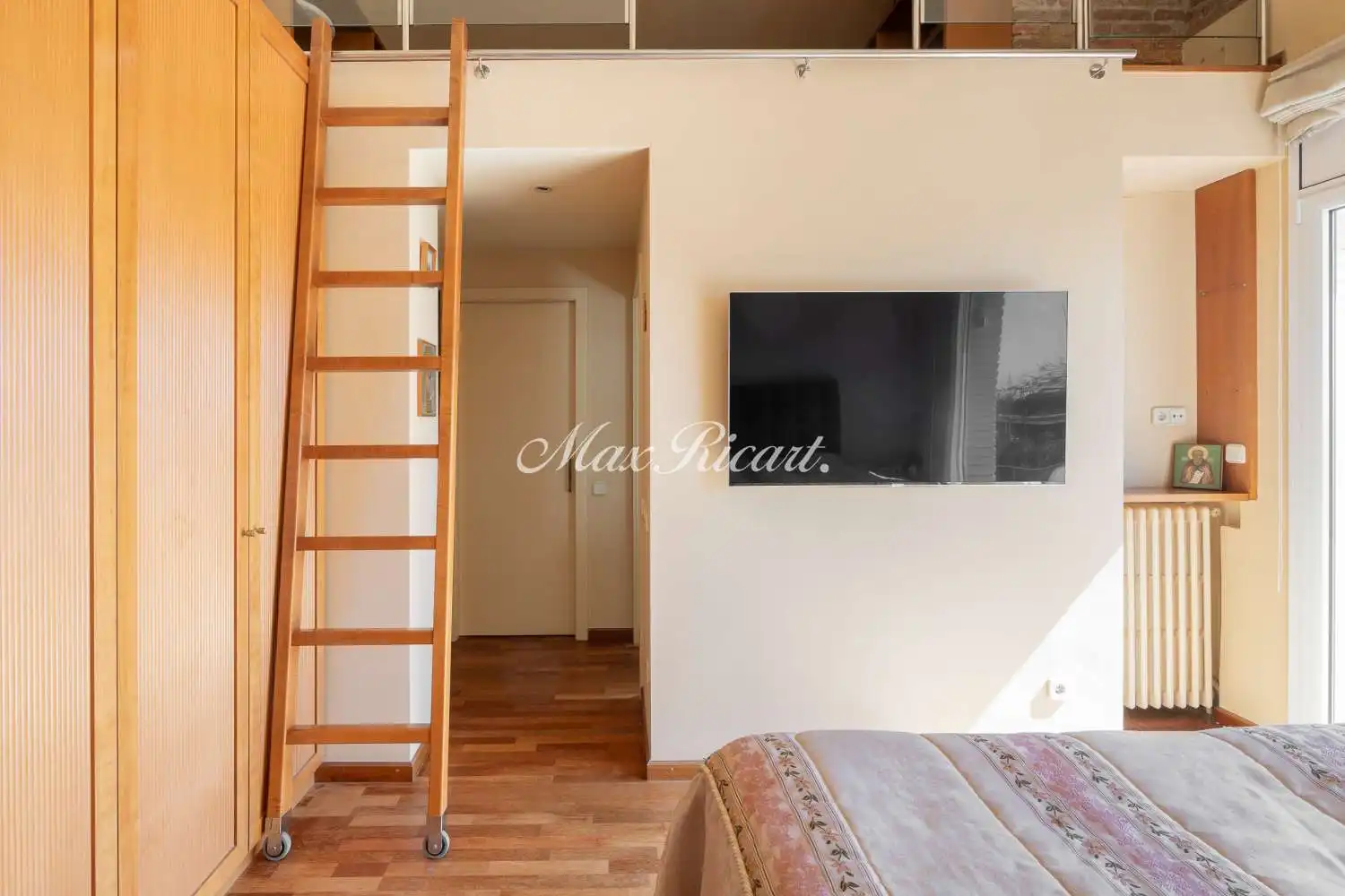 Bedroom of Houses for rent in Barcelona  with Air Conditioner, Heating and Terrace