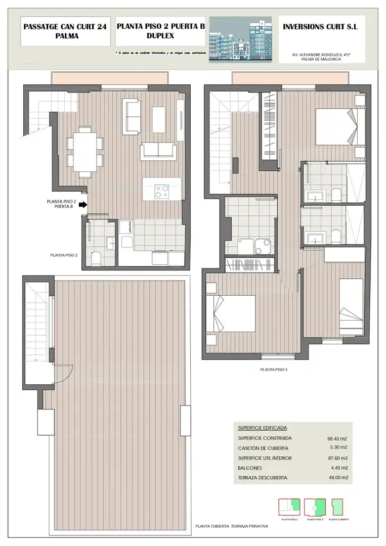 Dúplex en venta en Calle Passatge de Can Curt, Pere Garau