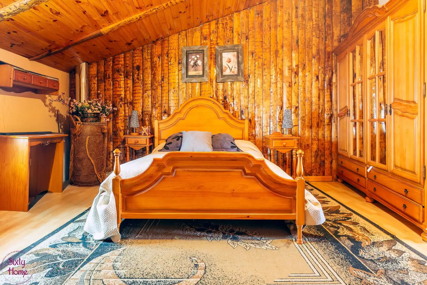 Bedroom of Houses for sale in Castiliscar  with Furnished