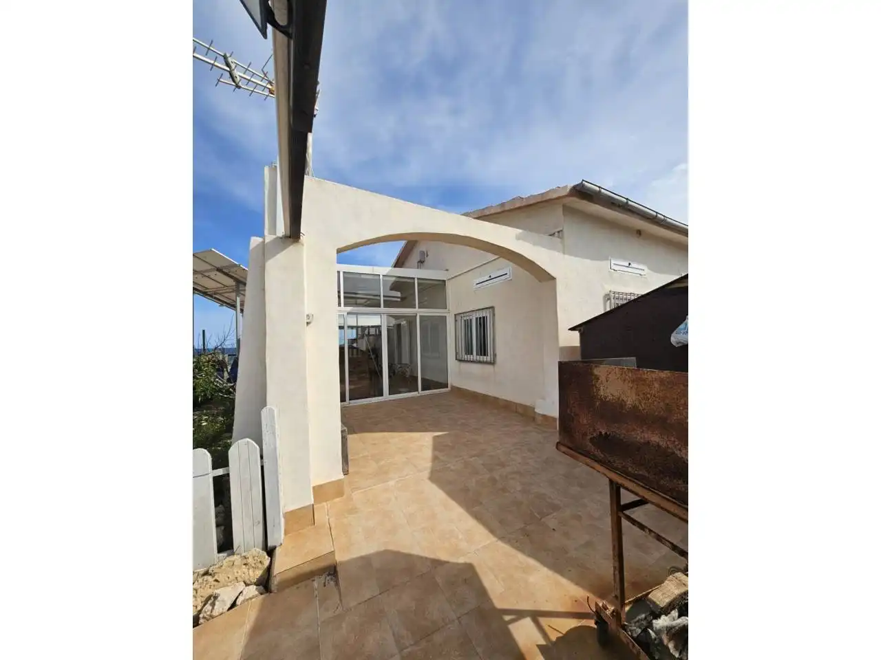 Exterior view of Houses for sale in Alicante / Alacant  with Heating, Private garden and Terrace
