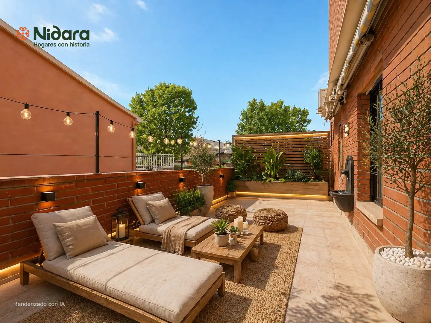 Terrace of Flat for sale in Mollet del Vallès  with Air Conditioner, Heating and Parquet flooring