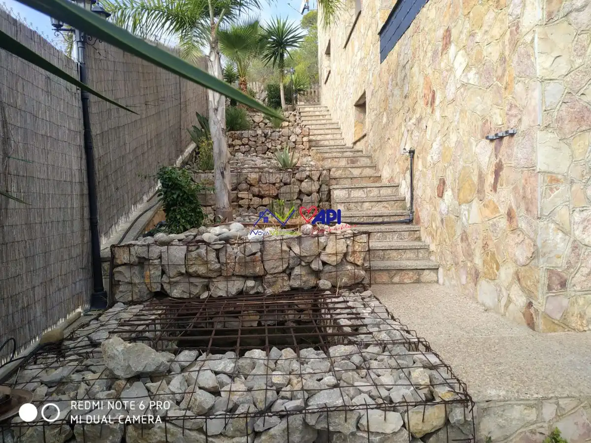 Terraza de Casa o chalet en venta en El Vendrell con Aire acondicionado, Calefacción y Jardín privado