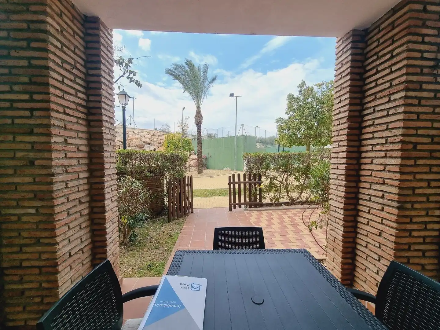 Garden of Flat for sale in Vera  with Air Conditioner, Terrace and Swimming Pool