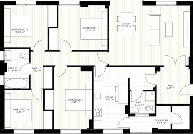 Piso en Venta en Pamplona-Iruña - CALLE SAN JUAN BOSCO, 9 en Iturrama
