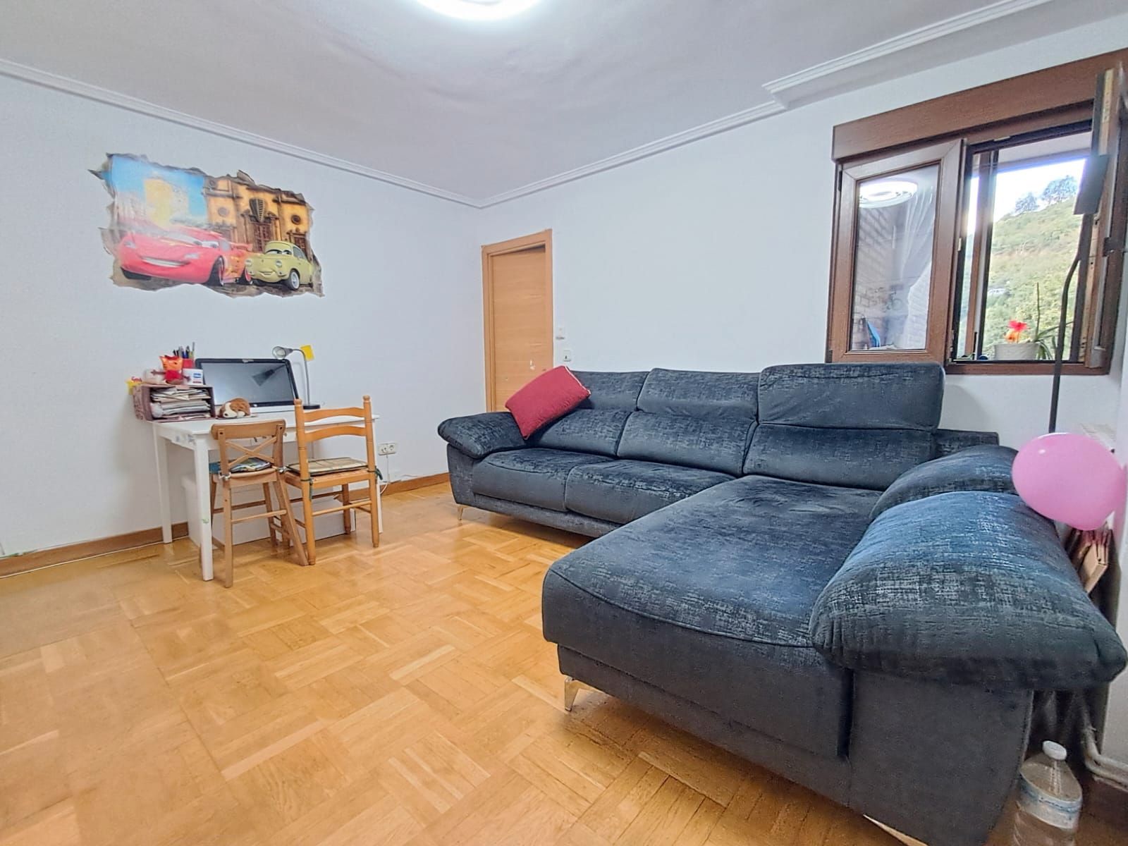 Living room of Flat for sale in Bilbao   with Heating, Furnished and Oven